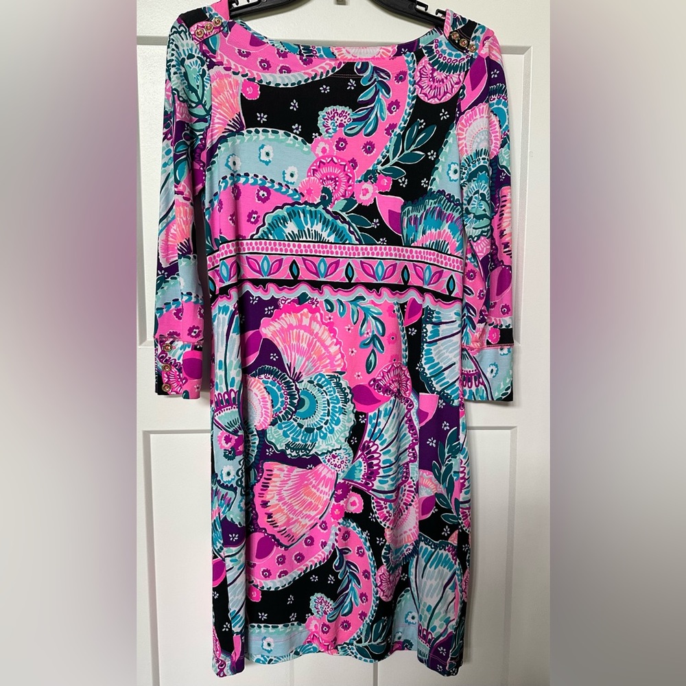 Lilly Pulitzer 50+ Sophie Dress Bohemian Wanderer Size S